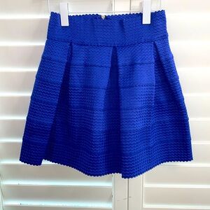 Bandage skirt in royal blue/purple size large